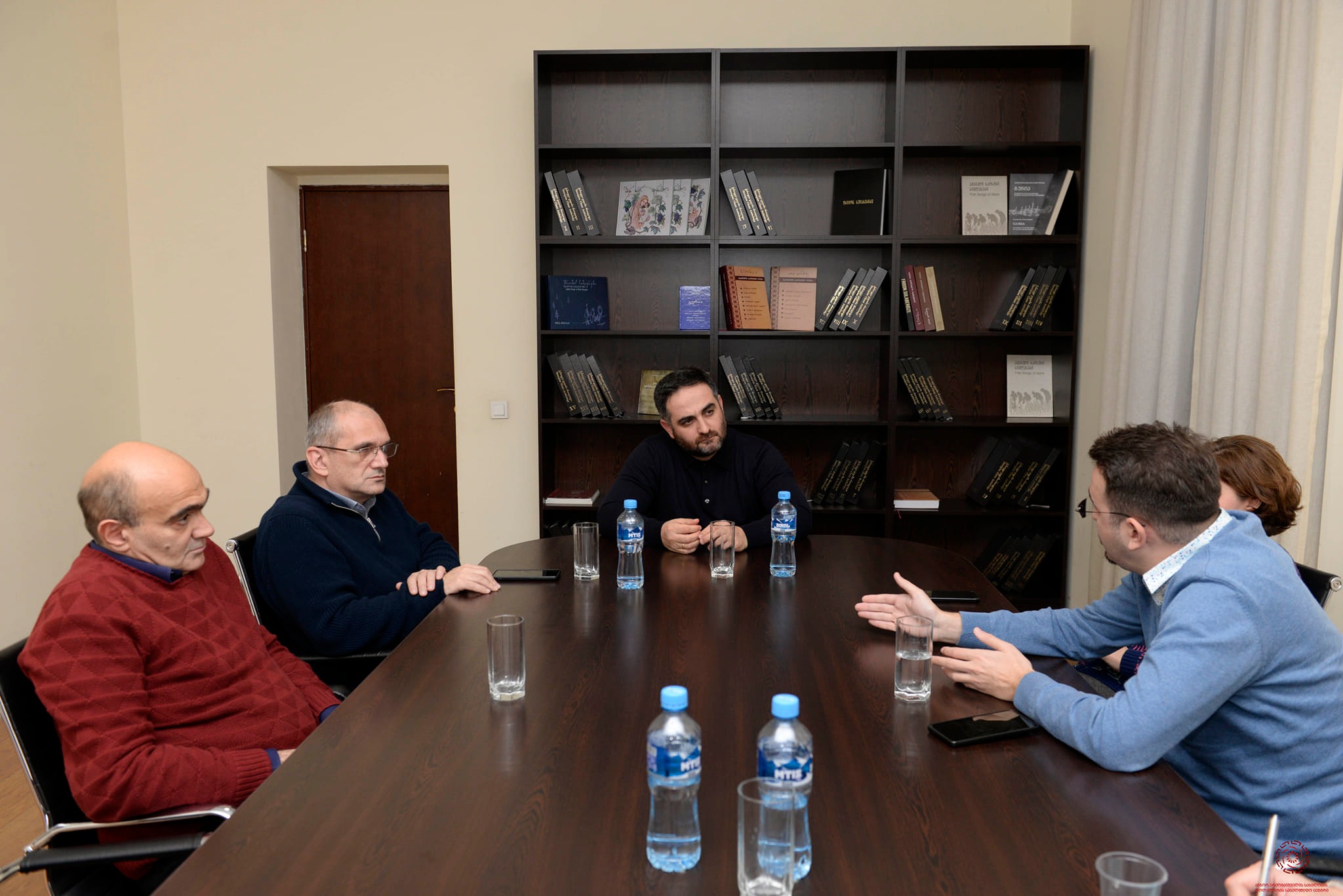 Meeting at Anzor Erkomaishvili State Folklore Center